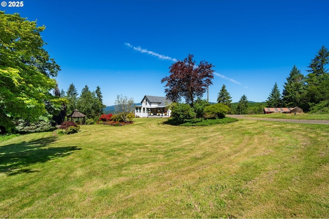 3412 NE 399th St, La Center, WA 98629 - view of green lawn with a gazebo