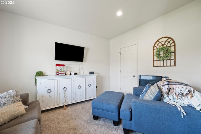 3 Patty Cir, Milton-Freewater, OR 97862 - carpeted living room with recessed lighting