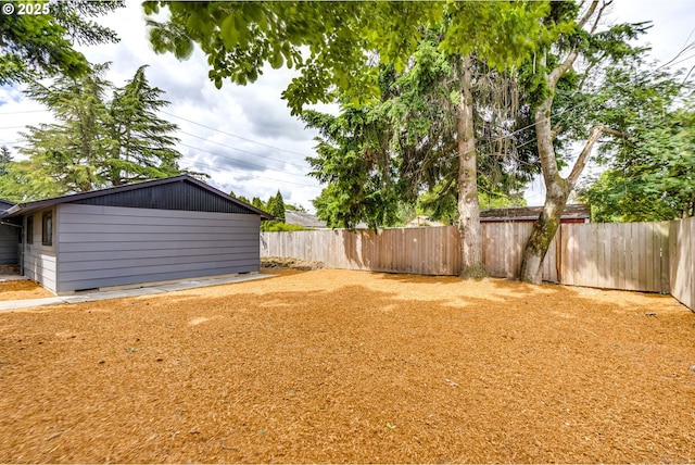3711 N Alaska Pl, Portland, OR 97217 - view of fenced backyard