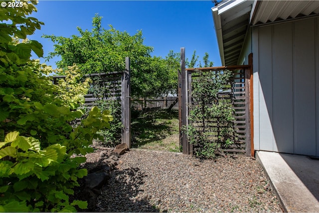 gate with fence