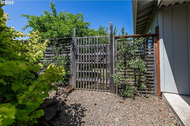 gate with fence