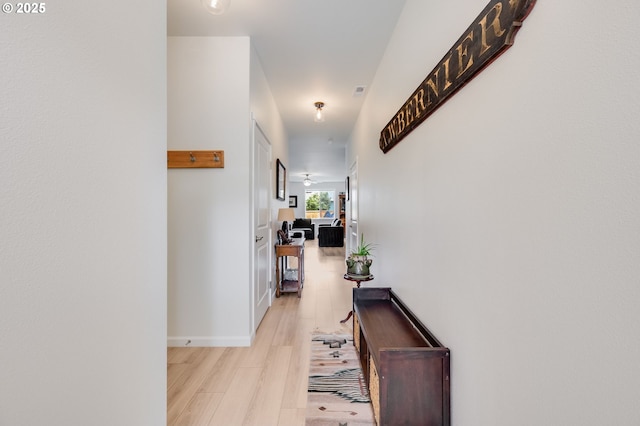15506 NE 72nd Way, Vancouver, WA 98682 - corridor featuring light wood-style floors and baseboards