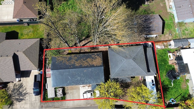 1072 53rd St, Springfield, OR 97478 - birds eye view of property with a residential view