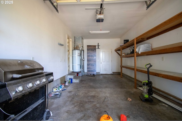1072 53rd St, Springfield, OR 97478 - garage with a garage door opener and water heater