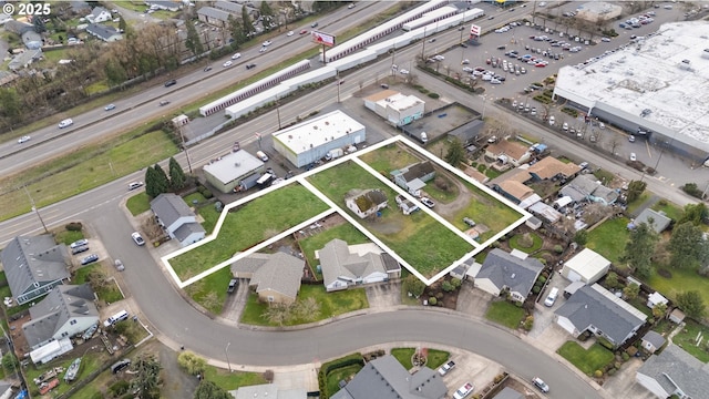 birds eye view of property featuring a residential view