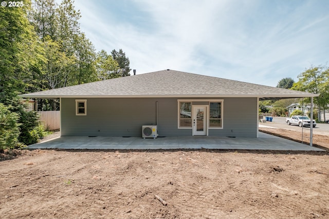 7320 Tanglewood Ave, Gleneden Beach, OR 97388 - back of house with roof with shingles and a patio