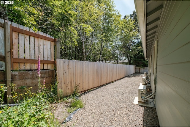 7320 Tanglewood Ave, Gleneden Beach, OR 97388 - view of fenced backyard