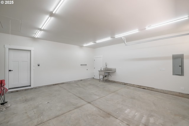 7320 Tanglewood Ave, Gleneden Beach, OR 97388 - garage with electric panel