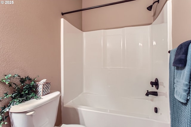 3881 SW Eleven Mile Ave, Gresham, OR 97080 - bathroom featuring shower / washtub combination and a textured wall