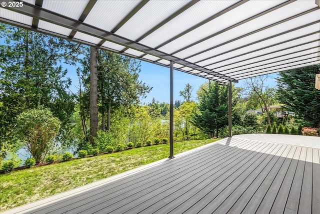 32092 SW Willamette Way E, Wilsonville, OR 97070 - deck featuring a yard
