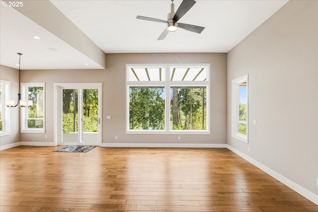 32092 SW Willamette Way E, Wilsonville, OR 97070 - spare room with baseboards, plenty of natural light, and recessed lighting