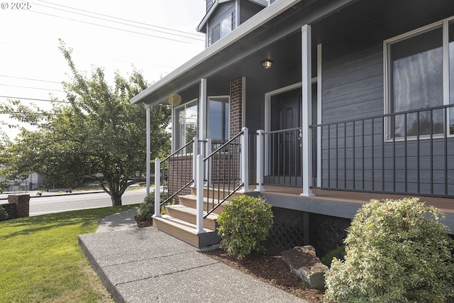9711 SE Top O Scott St, Happy Valley, OR 97086 - entrance to property featuring a porch and a yard