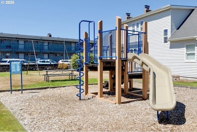 view of communal playground