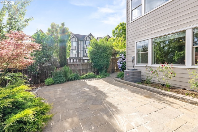 16944 SW Birdsong St, Beaverton, OR 97007 - view of patio featuring central AC