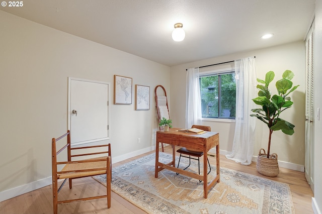 9809 SW Quail Post Rd, Portland, OR 97219 - office featuring light wood-style floors and baseboards