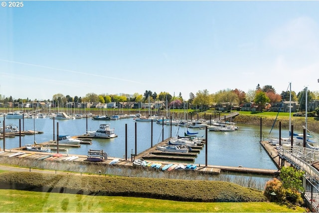 530 N Hayden Bay Dr, Portland, OR 97217 - dock area featuring a water view