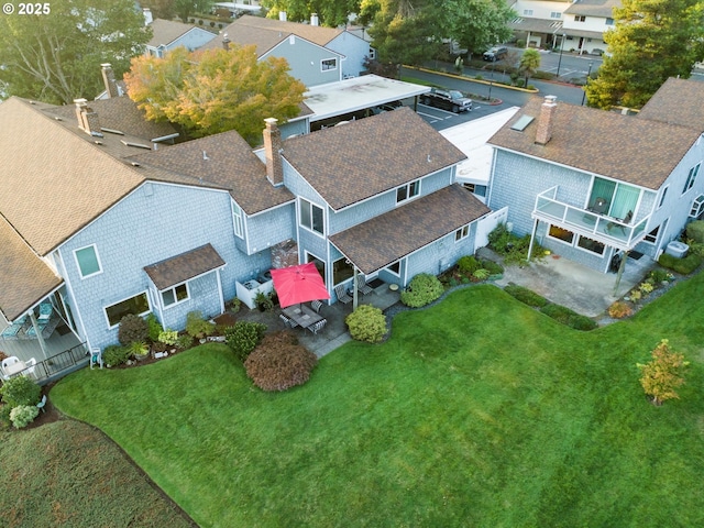 530 N Hayden Bay Dr, Portland, OR 97217 - aerial perspective of suburban area