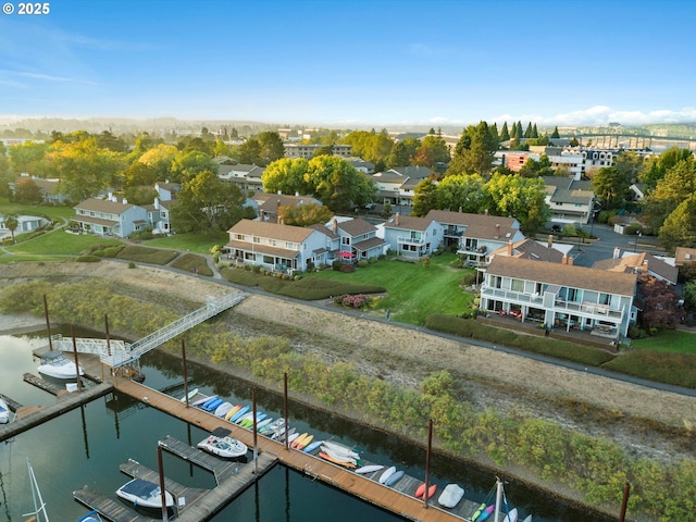 530 N Hayden Bay Dr, Portland, OR 97217 - aerial perspective of suburban area