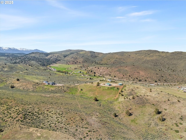 view of mountain feature