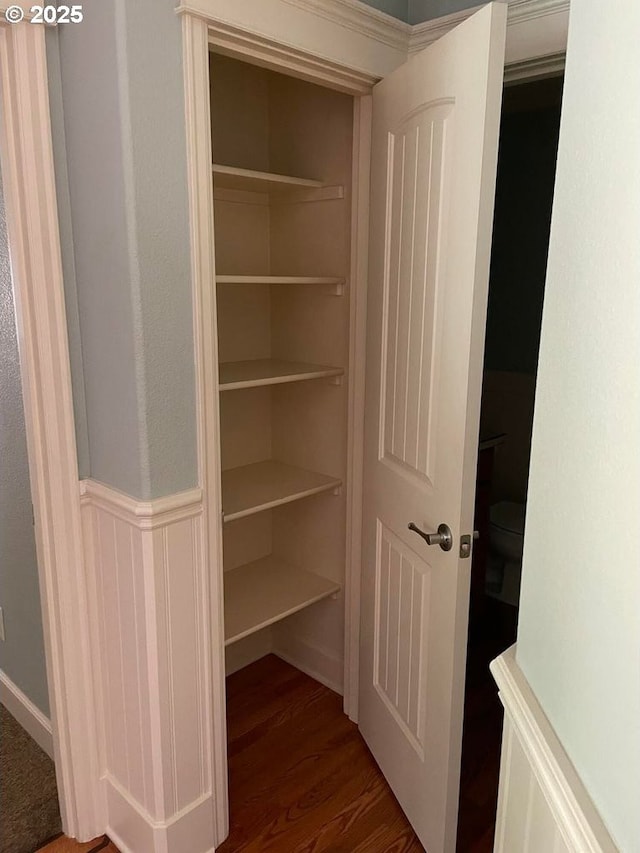 view of closet