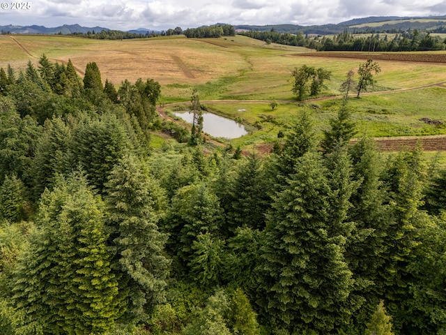 1066 Red Hill Rd, Oakland, OR 97462 - overview of rural landscape featuring a nearby body of water