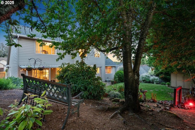 5277 Landon St, Salem, OR 97306 - view of yard