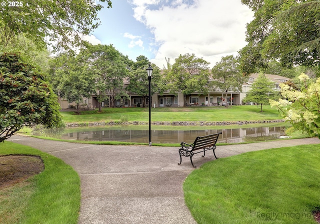 13775 SW Scholls Ferry Rd Unit 16, Beaverton, OR 97008 - view of home's community featuring a yard and a water view