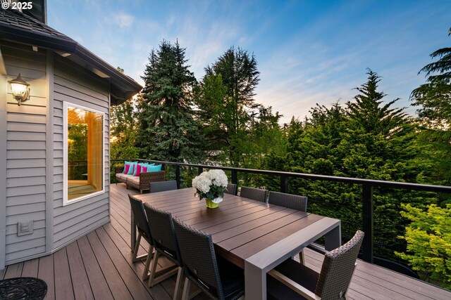view of deck