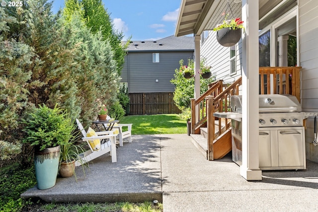 19294 Boulder Run Ct, Oregon City, OR 97045 - view of patio with area for grilling