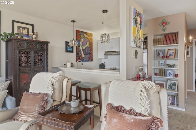 view of sitting room