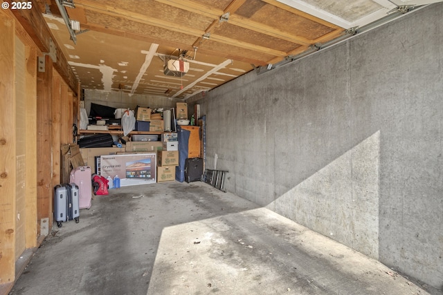 storage with a garage