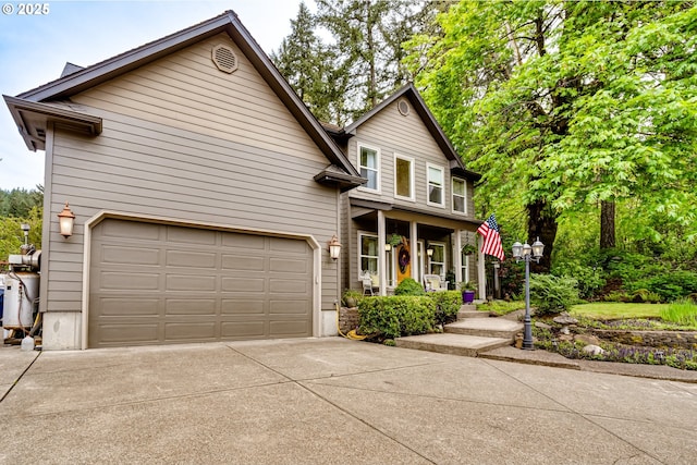 front of property featuring a porch