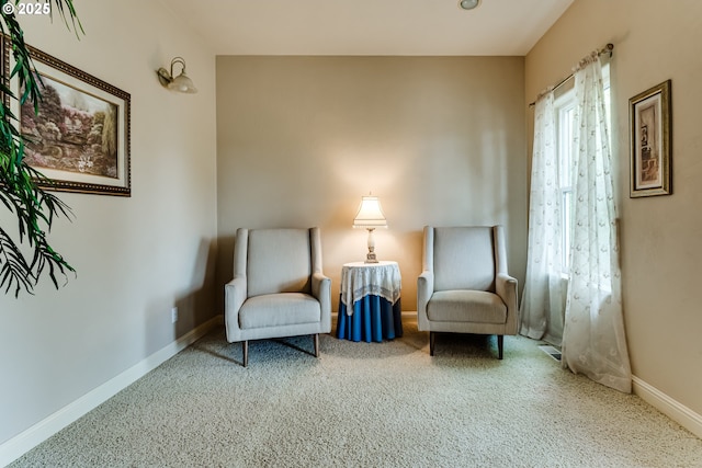 view of living area