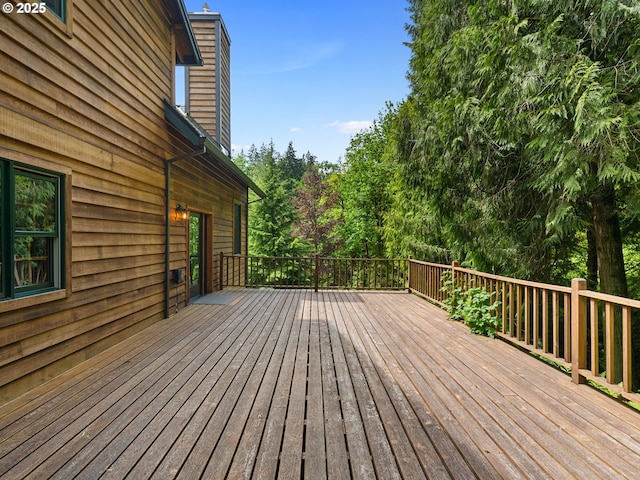 33901 Merrill Creek Rd, Deer Island, OR 97054 - view of deck