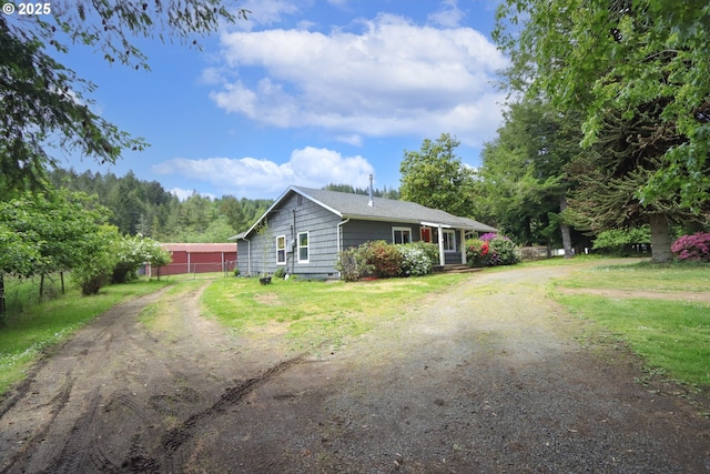 58798 Fairview Rd, Coquille, OR 97423 - view of side of property with dirt driveway