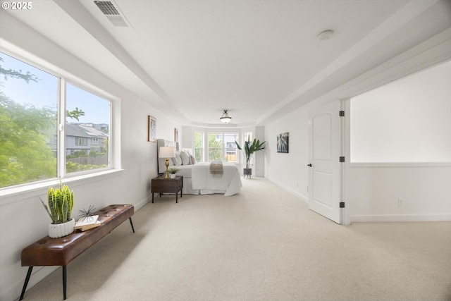 12988 NW Tigon Ln, Portland, OR 97229 - sitting room with light carpet and baseboards