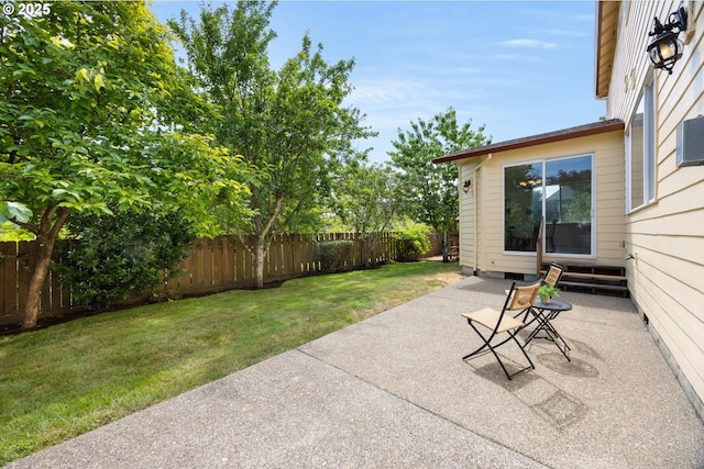 12988 NW Tigon Ln, Portland, OR 97229 - fenced backyard featuring entry steps and a patio
