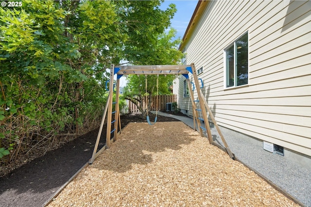 12988 NW Tigon Ln, Portland, OR 97229 - view of yard featuring a pergola