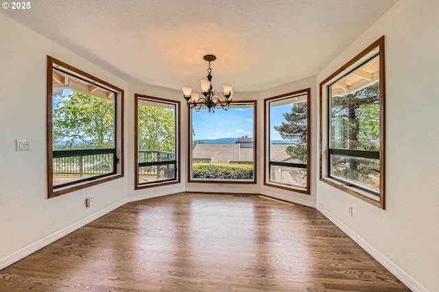 15911 NE 29th Ave, Ridgefield, WA 98642 - unfurnished dining area featuring a chandelier and dark wood-style floors