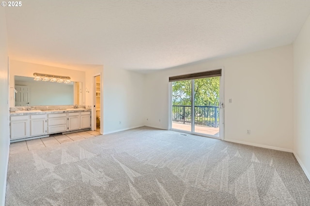 15911 NE 29th Ave, Ridgefield, WA 98642 - unfurnished bedroom with light colored carpet, access to outside, and connected bathroom