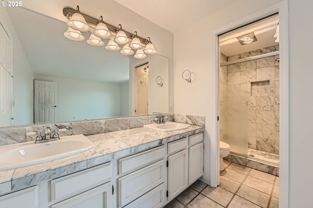 15911 NE 29th Ave, Ridgefield, WA 98642 - bathroom with a shower stall and double vanity