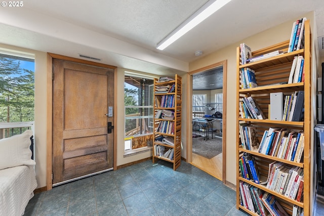34700 Hill St, Pacific City, OR 97135 - entryway featuring dark tile patterned flooring