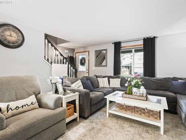 37388 SE Olson St, Sandy, OR 97055 - living area with stairway
