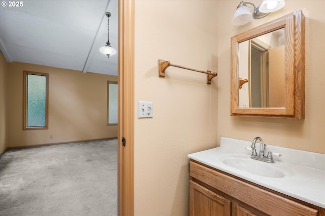 761 Foothill Dr, Eugene, OR 97405 - bathroom featuring vanity and baseboards