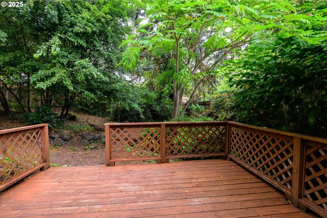 761 Foothill Dr, Eugene, OR 97405 - view of deck