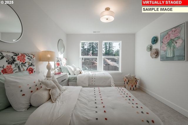 22987 Bland Cir, West Linn, OR 97068 - bedroom featuring baseboards and carpet flooring