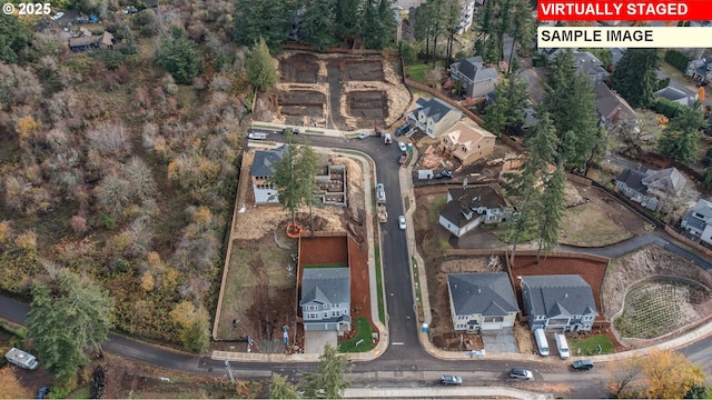 22987 Bland Cir, West Linn, OR 97068 - aerial overview of property's location with nearby suburban area
