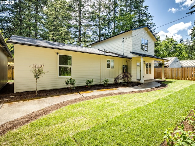 13928 SE Rhone St, Portland, OR 97236 - view of rear view of house