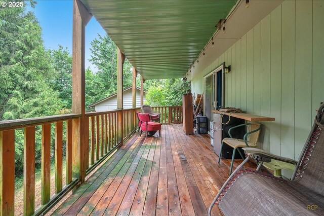 162 Monticello Dr, Longview, WA 98632 - view of deck