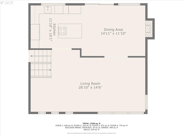 162 Monticello Dr, Longview, WA 98632 - view of floor plan / room layout